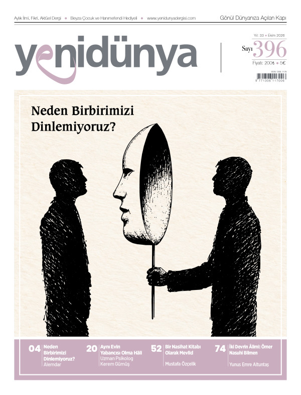 Yenidünya Dergisi Ekim 2026 sayısının kapağı