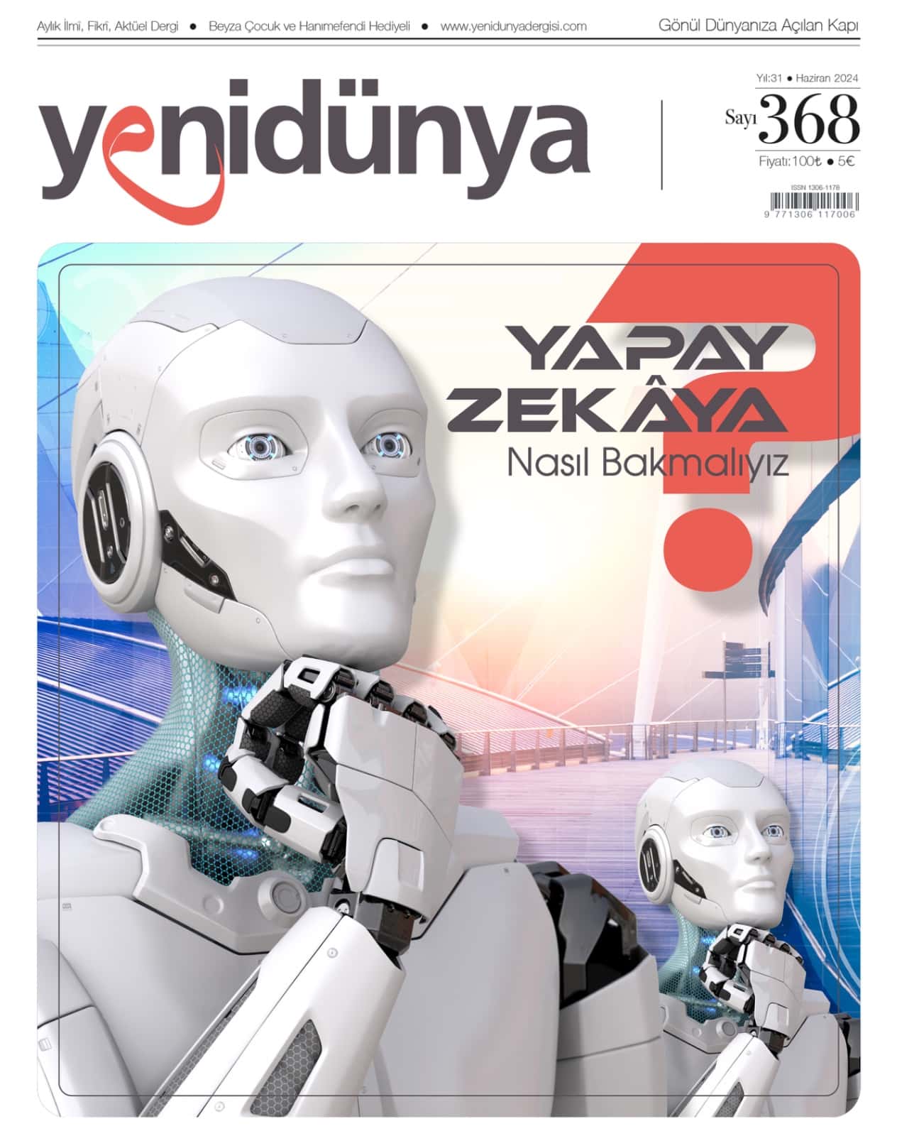 Yenidünya Dergisi Haziran 2024 sayısının kapağı