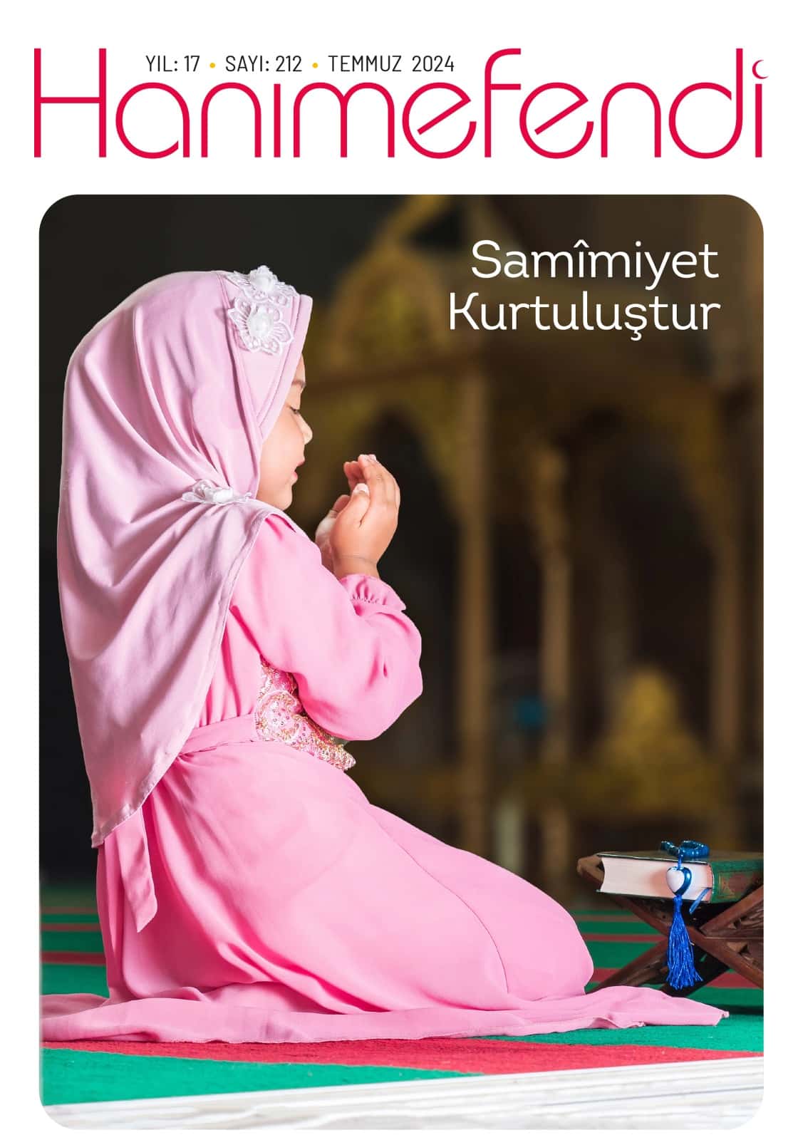 Hanımefendi Dergisi Temmuz 2024 sayısının kapağı