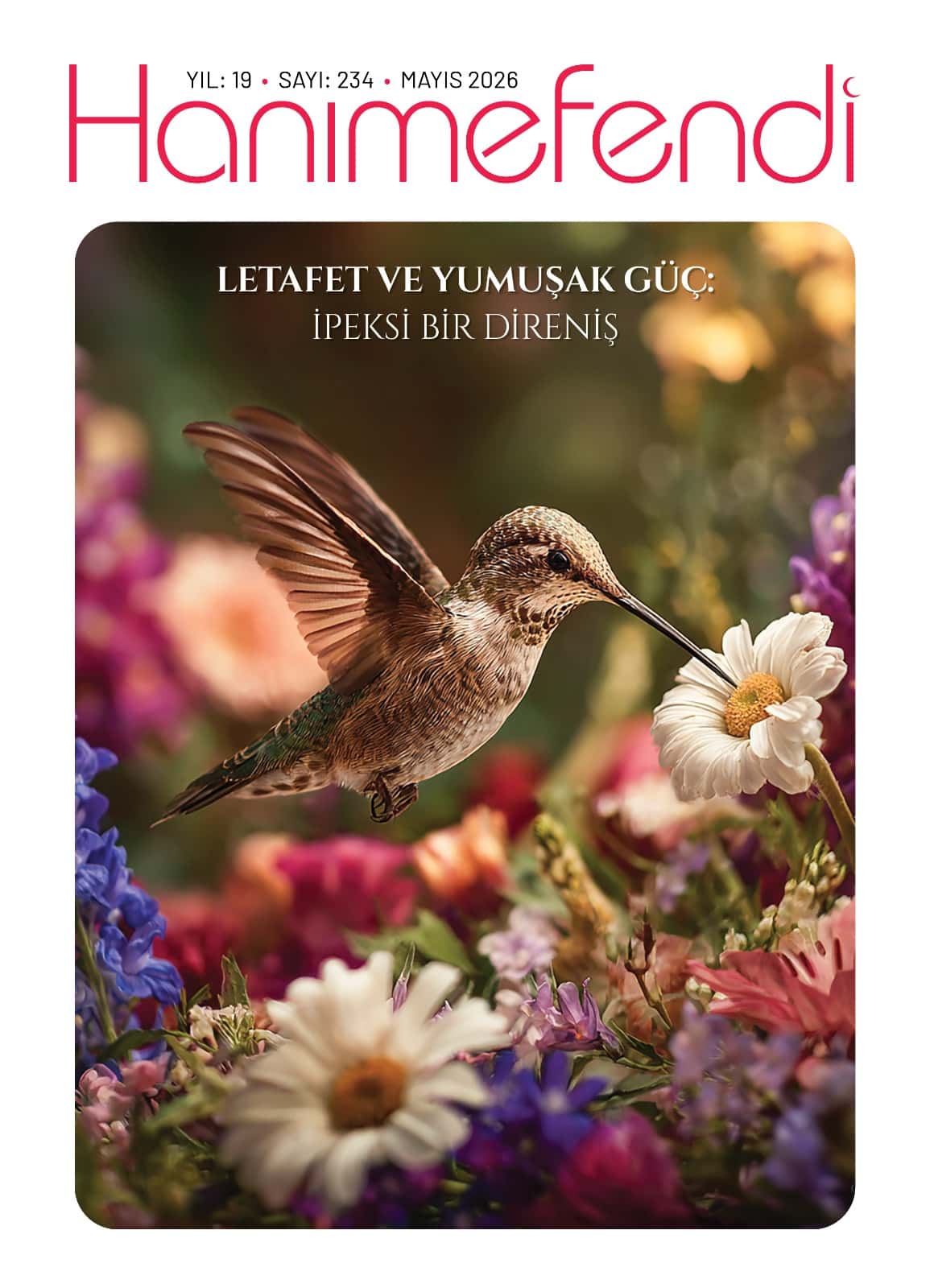 Hanımefendi Dergisi Mayıs 2026 sayısının kapağı