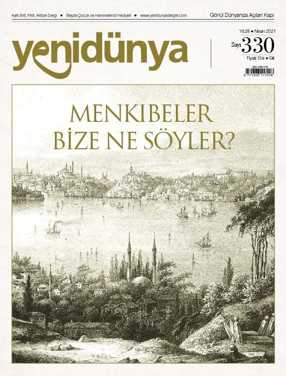 Yenidünya Dergisi Nisan 2021 sayısının kapağı