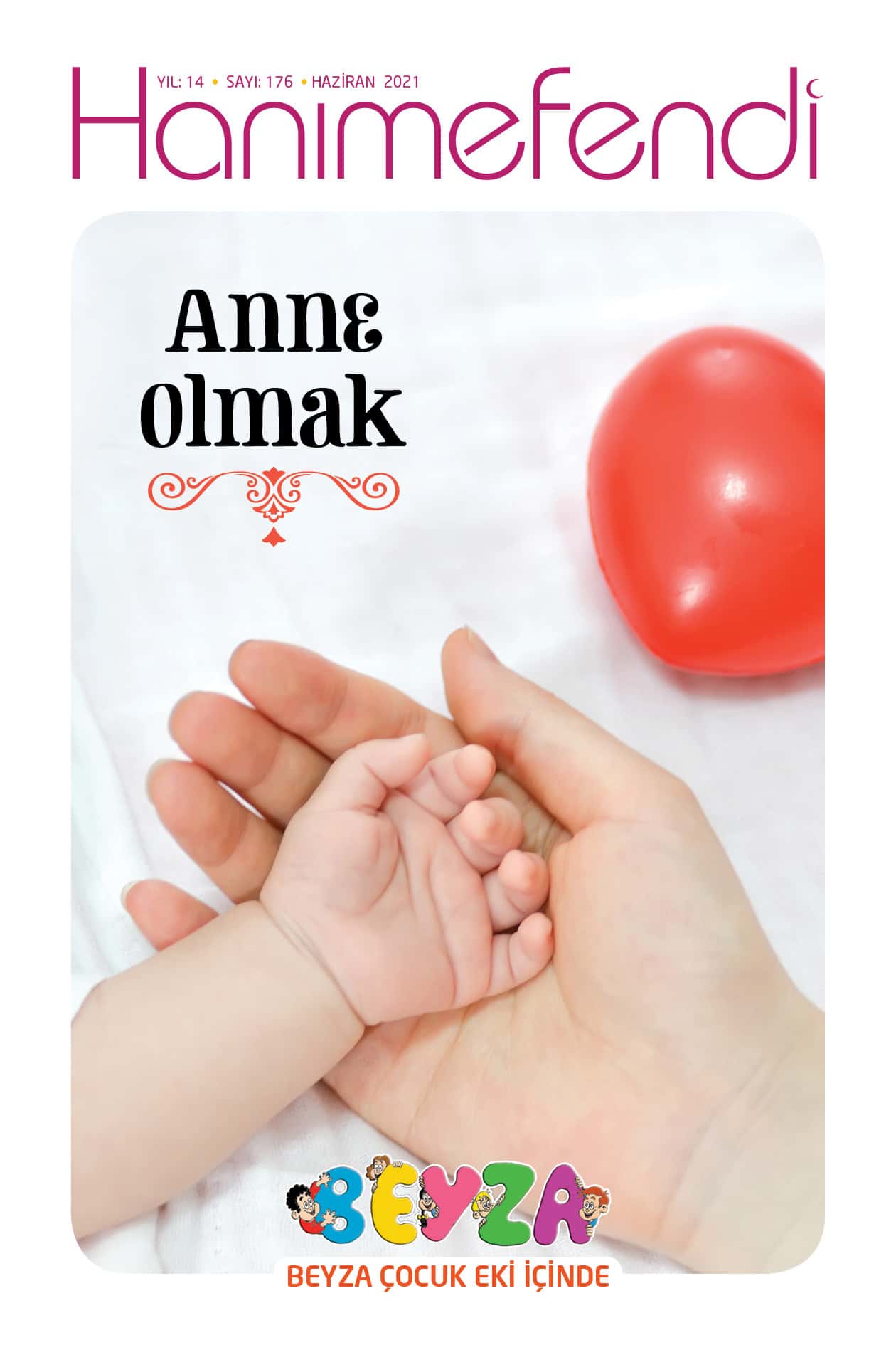 Hanımefendi Dergisi Haziran 2021 sayısının kapağı