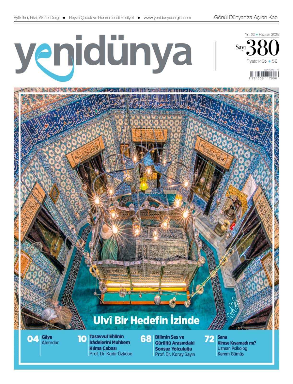 Yenidünya Dergisi Haziran 2025 sayısının kapağı