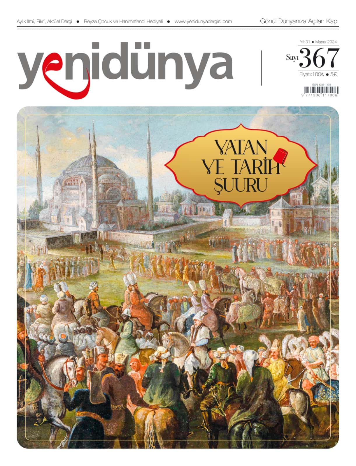 Yenidünya Dergisi Mayıs 2024 sayısının kapağı