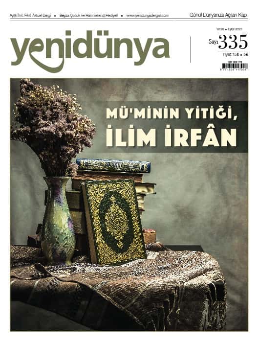 Yenidünya Dergisi Eylül 2021 sayısının kapağı
